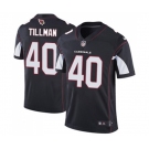 Men's Arizona Cardinals #40 Pat Tillman Black Alternate Vapor Untouchable Limited Player Football Jersey