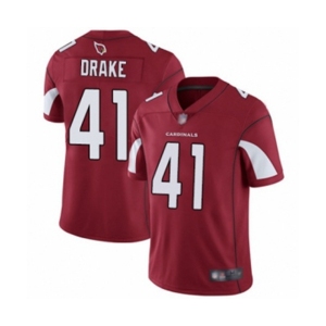 Men's Arizona Cardinals #41 Kenyan Drake Red Team Color Vapor Untouchable Limited Player Football Jersey