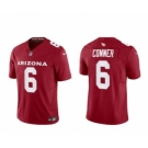 Men's Arizona Cardinals #6 James Conner Red 2023 F.U.S.E. Vapor Untouchable F.U.S.E. Limited Football Stitched Jersey