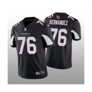 Men's Arizona Cardinals #76 Will Hernandez Black Vapor Untouchable Stitched Football Jersey