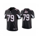 Men's Arizona Cardinals #79 Josh Jones Black Vapor Untouchable Limited Stitched Football Jersey