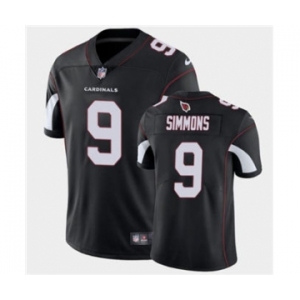 Men's Arizona Cardinals #9 Isaiah Simmons Black Vapor Untouchable Limited Stitched Football Jersey