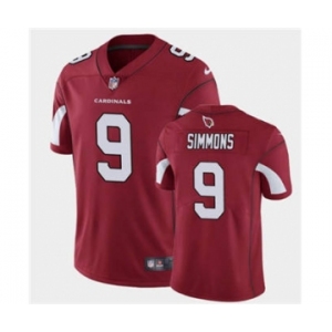 Men's Arizona Cardinals #9 Isaiah Simmons Red Vapor Untouchable Limited Stitched Football Jersey