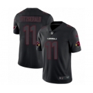 Men's Nike Arizona Cardinals #11 Larry Fitzgerald Limited Black Rush Impact NFL Jersey