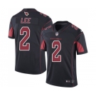 Men's Nike Arizona Cardinals #2 Andy Lee Limited Black Rush Vapor Untouchable NFL Jersey