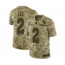 Men's Nike Arizona Cardinals #2 Andy Lee Limited Camo 2018 Salute to Service NFL Jersey