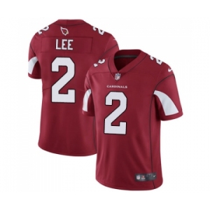 Men's Nike Arizona Cardinals #2 Andy Lee Red Team Color Vapor Untouchable Limited Player NFL Jersey