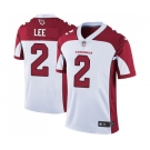 Men's Nike Arizona Cardinals #2 Andy Lee White Vapor Untouchable Limited Player NFL Jersey