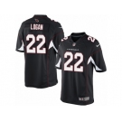 Men's Nike Arizona Cardinals #22 T. J. Logan Limited Black Alternate NFL Jersey