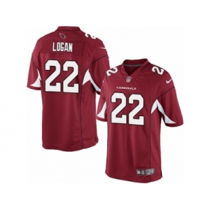 Men's Nike Arizona Cardinals #22 T. J. Logan Limited Red Team Color NFL Jersey