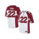 Men's Nike Arizona Cardinals #22 T. J. Logan Limited White NFL Jersey