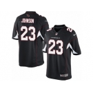 Men's Nike Arizona Cardinals #23 Chris Johnson Limited Black Alternate NFL Jersey