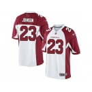 Men's Nike Arizona Cardinals #23 Chris Johnson Limited White NFL Jersey