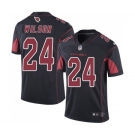 Men's Nike Arizona Cardinals #24 Adrian Wilson Limited Black Rush Vapor Untouchable NFL Jersey