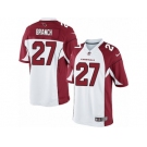 Men's Nike Arizona Cardinals #27 Tyvon Branch Limited White NFL Jersey