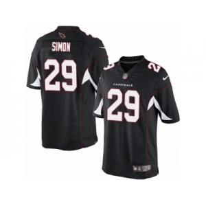 Men's Nike Arizona Cardinals #29 Tharold Simon Limited Black Alternate NFL Jersey