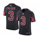 Men's Nike Arizona Cardinals #3 Carson Palmer Limited Black Rush Vapor Untouchable NFL Jersey