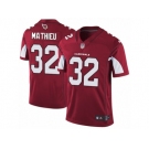 Men's Nike Arizona Cardinals #32 Tyrann Mathieu Vapor Untouchable Limited Red Team Color NFL Jersey