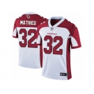 Men's Nike Arizona Cardinals #32 Tyrann Mathieu Vapor Untouchable Limited White NFL Jersey