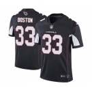 Men's Nike Arizona Cardinals #33 Tre Boston Black Alternate Vapor Untouchable Limited Player NFL Jersey