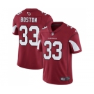 Men's Nike Arizona Cardinals #33 Tre Boston Red Team Color Vapor Untouchable Limited Player NFL Jersey