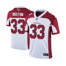 Men's Nike Arizona Cardinals #33 Tre Boston White Vapor Untouchable Limited Player NFL Jersey