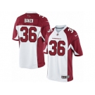 Men's Nike Arizona Cardinals #36 Budda Baker Limited White NFL Jersey