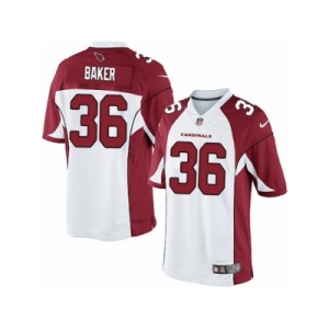 Men's Nike Arizona Cardinals #36 Budda Baker Limited White NFL Jersey