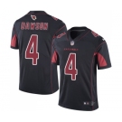 Men's Nike Arizona Cardinals #4 Phil Dawson Limited Black Rush Vapor Untouchable NFL Jersey