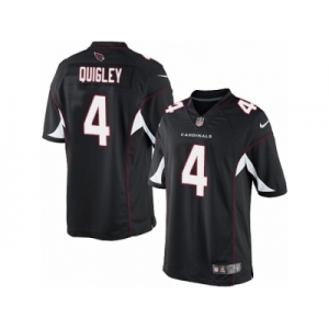 Men's Nike Arizona Cardinals #4 Ryan Quigley Limited Black Alternate NFL Jersey