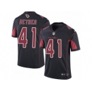 Men's Nike Arizona Cardinals #41 Antoine Bethea Limited Black Rush NFL Jersey