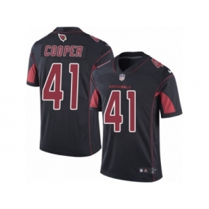 Men's Nike Arizona Cardinals #41 Marcus Cooper Limited Black Rush NFL Jersey
