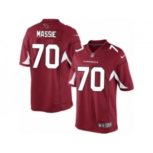 Men's Nike Arizona Cardinals #70 Bobby Massie Limited Red Team Color NFL Jersey