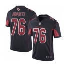 Men's Nike Arizona Cardinals #76 Mike Iupati Limited Black Rush Vapor Untouchable NFL Jersey