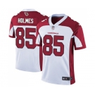 Men's Nike Arizona Cardinals #85 Gabe Holmes White Vapor Untouchable Limited Player NFL Jersey