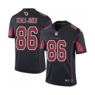 Men's Nike Arizona Cardinals #86 Ricky Seals-Jones Limited Black Rush Vapor Untouchable NFL Jersey