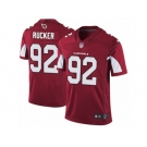 Men's Nike Arizona Cardinals #92 Frostee Rucker Vapor Untouchable Limited Red Team Color NFL Jersey