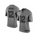 Nike Arizona Cardinals #12 John Brown Gray Gridiron Gray Jersey[Limited]