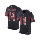 Nike Arizona Cardinals #14 J.J. Nelson Black Men's Stitched NFL Limited Rush Jersey