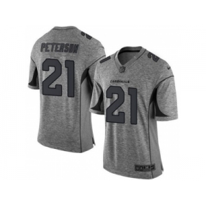 Nike Arizona Cardinals #21 Patrick Peterson Gray Gridiron Gray Jersey[Limited]