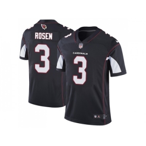 Nike Arizona Cardinals #3 Josh Rosen Black Alternate Men Stitched NFL Vapor Untouchable Limited Jersey