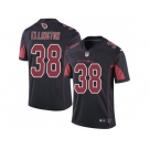 Nike Arizona Cardinals #38 Andre Ellington Black Men's Stitched NFL Limited Rush Jersey