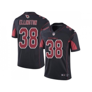 Nike Arizona Cardinals #38 Andre Ellington Black Men's Stitched NFL Limited Rush Jersey