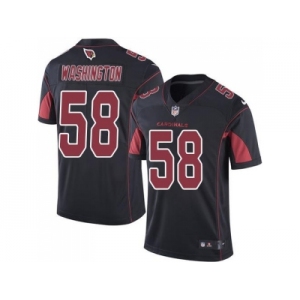 Nike Arizona Cardinals #58 Daryl Washington Black Men's Stitched NFL Limited Rush Jersey