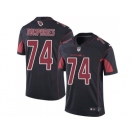 Nike Arizona Cardinals #74 D.J. Humphries Black Men's Stitched NFL Limited Rush Jersey