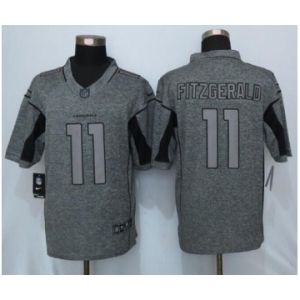 nike nfl Arizona Cardinals #11 Larry Fitzgerald gray[nike Limited]