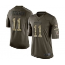 nike nfl jerseys arizona cardinals #11 larry fitzgerald army green[nike Limited Salute To Service]