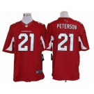 nike nfl jerseys arizona cardinals #21 peterson red[nike limited]