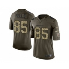 nike nfl jerseys arizona cardinals #85 fells army green[nike Limited Salute To Service]