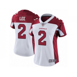 Women Nike Arizona Cardinals #2 Andy Lee White Vapor Untouchable Limited Player NFL Jersey